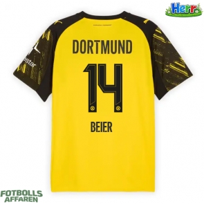 Borussia Dortmund Maximilian Beier #14 Hemmatröja 2025-26 Kortärmad